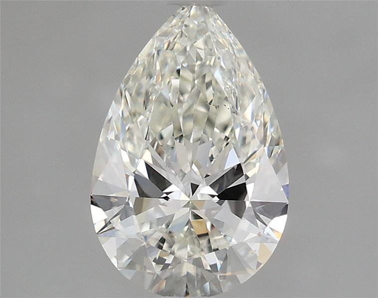 1.24ct H VS2 Rare Carat Ideal Cut Pear Lab Grown Diamond