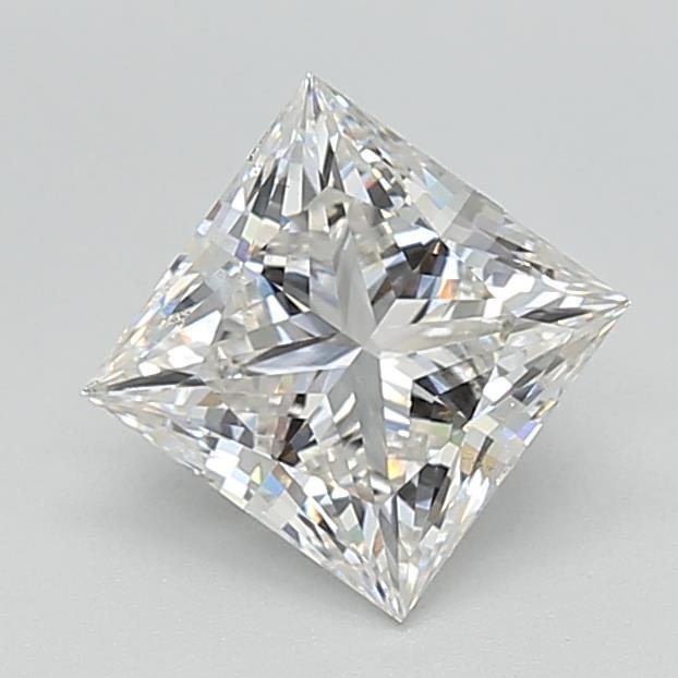 1.51ct E VS2 Rare Carat Ideal Cut Princess Lab Grown Diamond