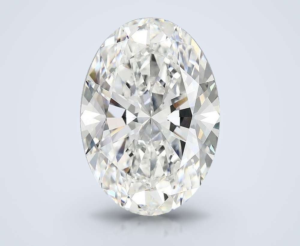 8.97 Carat Oval Lab Diamond