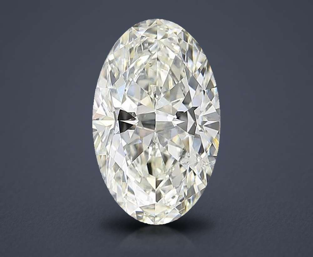 2.50 Carat Oval Natural Diamond