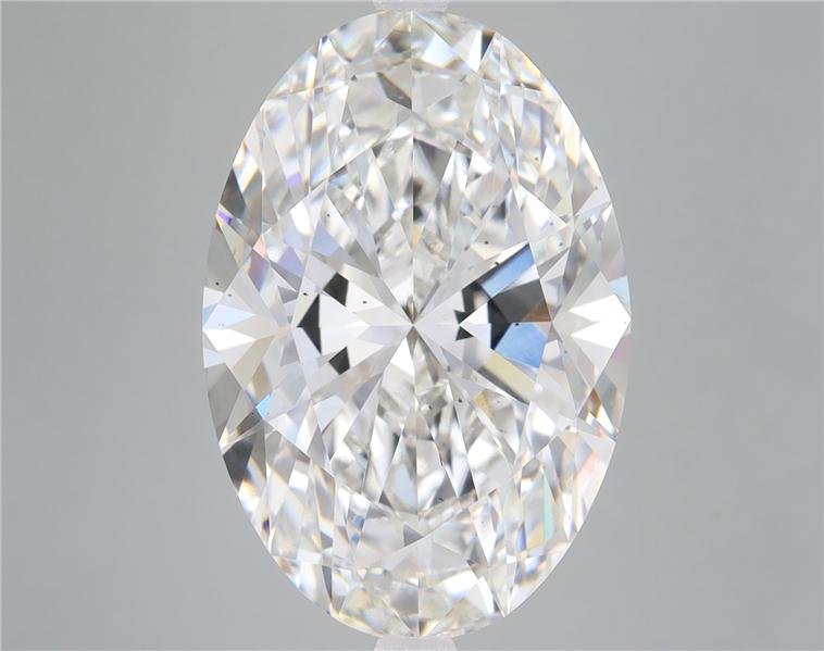 10.44ct G VS2 Rare Carat Ideal Cut Oval Lab Grown Diamond