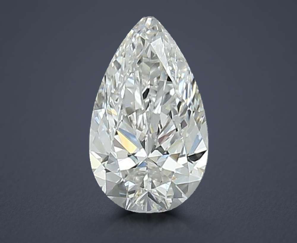 0.41 Carat Pear Natural Diamond