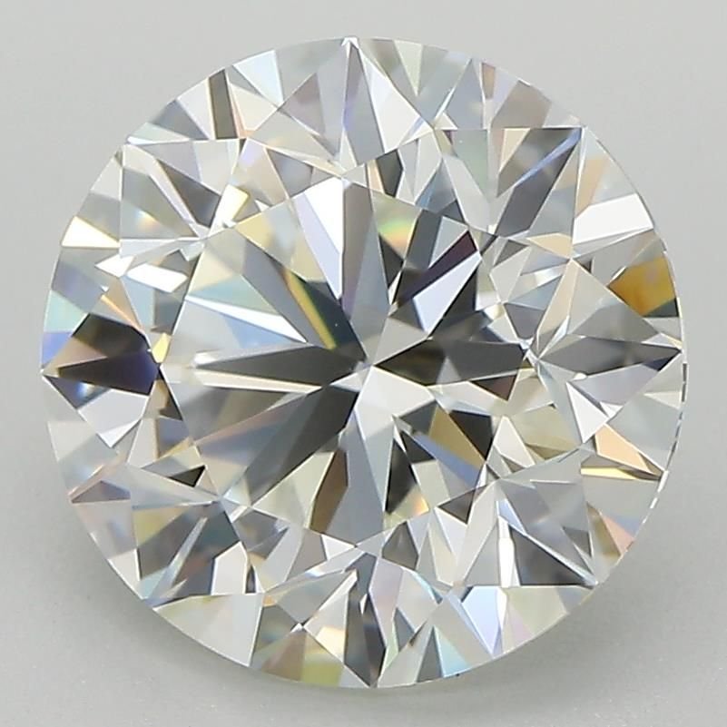 3.78ct H VVS1 Excellent Cut Round Lab Grown Diamond