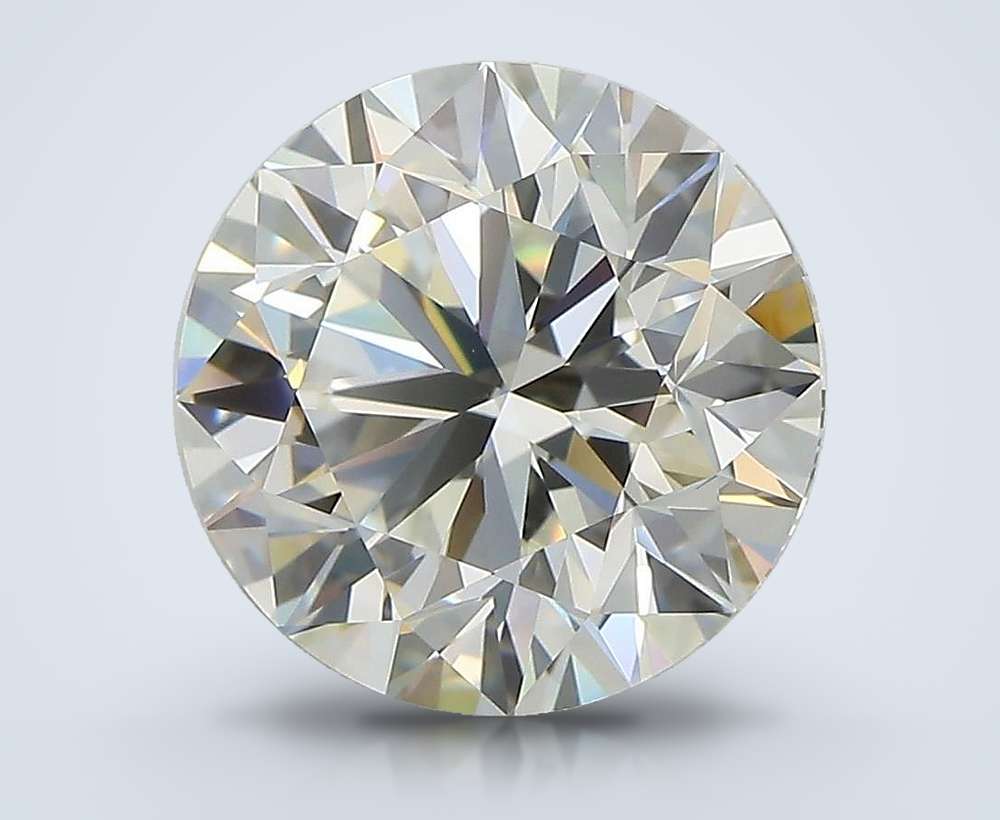 3.78 Carat Round Lab Diamond