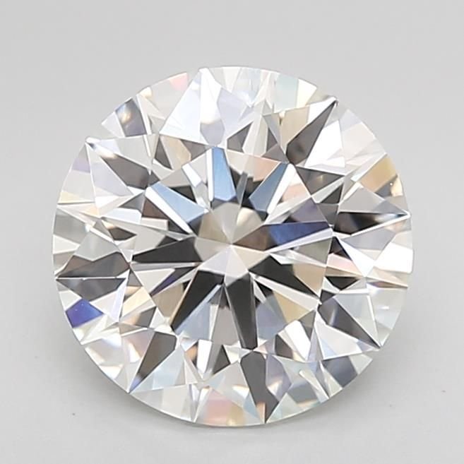 2.26ct F VVS2 Rare Carat Ideal Cut Round Lab Grown Diamond
