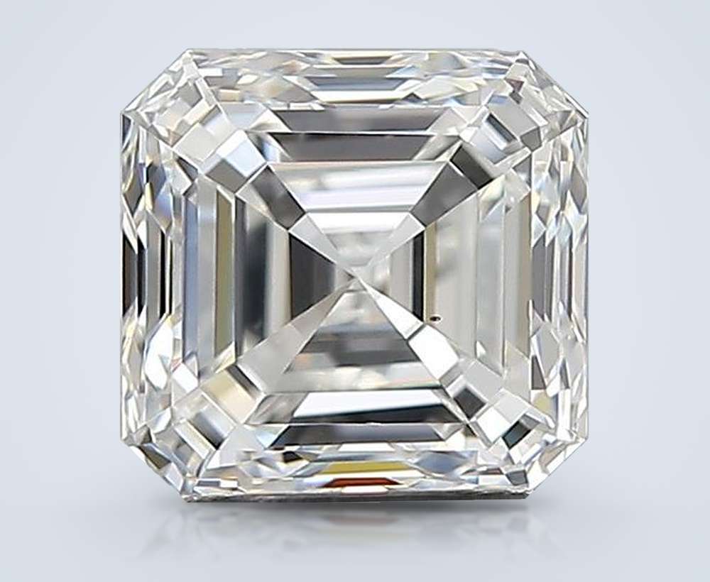 2.01 Carat Asscher Natural Diamond