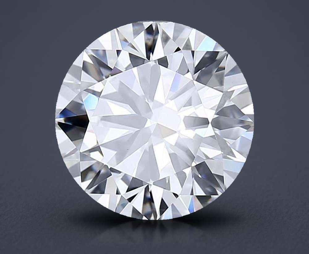 3.51 Carat Round Lab Diamond