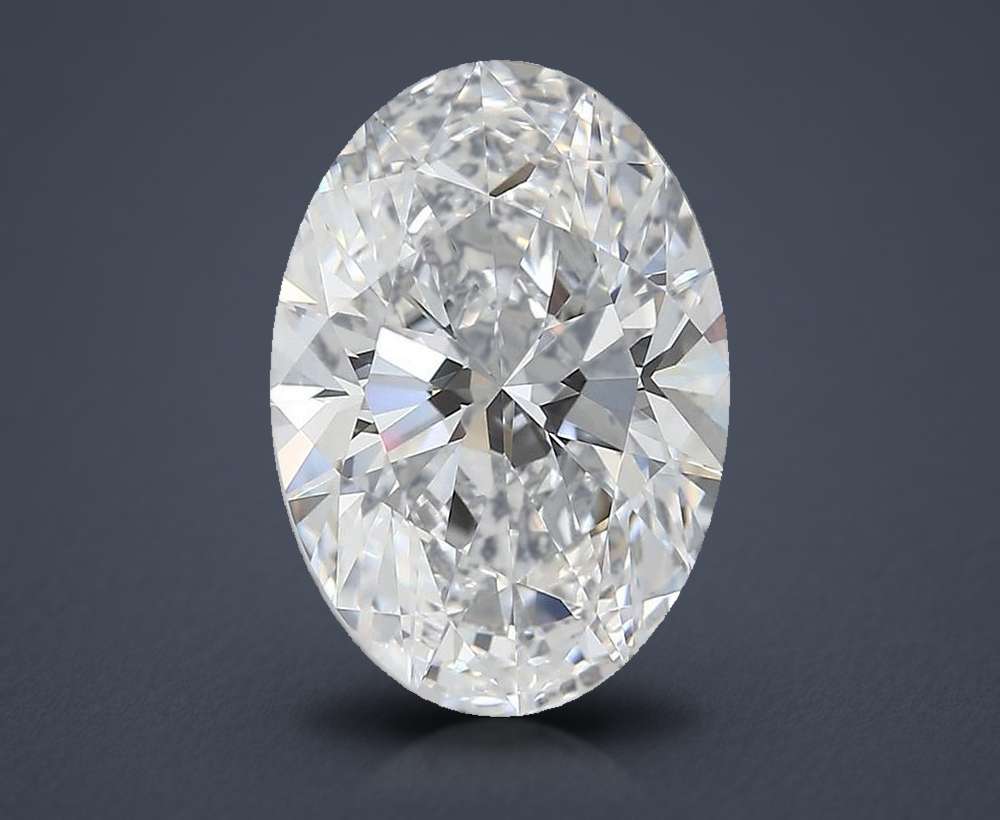 4.00 Carat Oval Lab Diamond