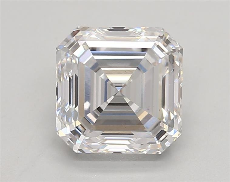 2.36ct D VS2 Excellent Cut Asscher Lab Grown Diamond