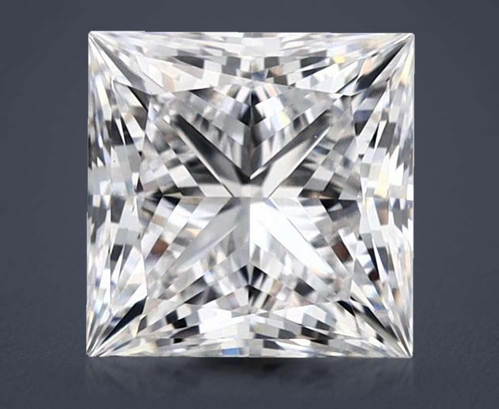 1.28 Carat Princess Lab Diamond