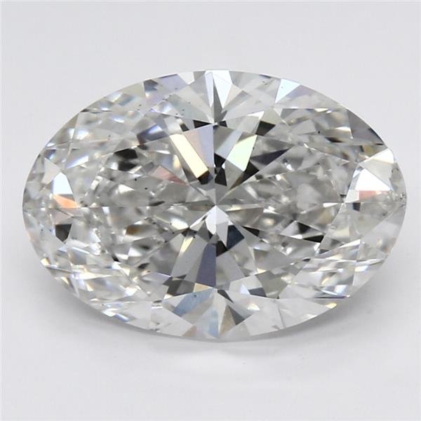 3.30ct G VS2 Rare Carat Ideal Cut Oval Lab Grown Diamond