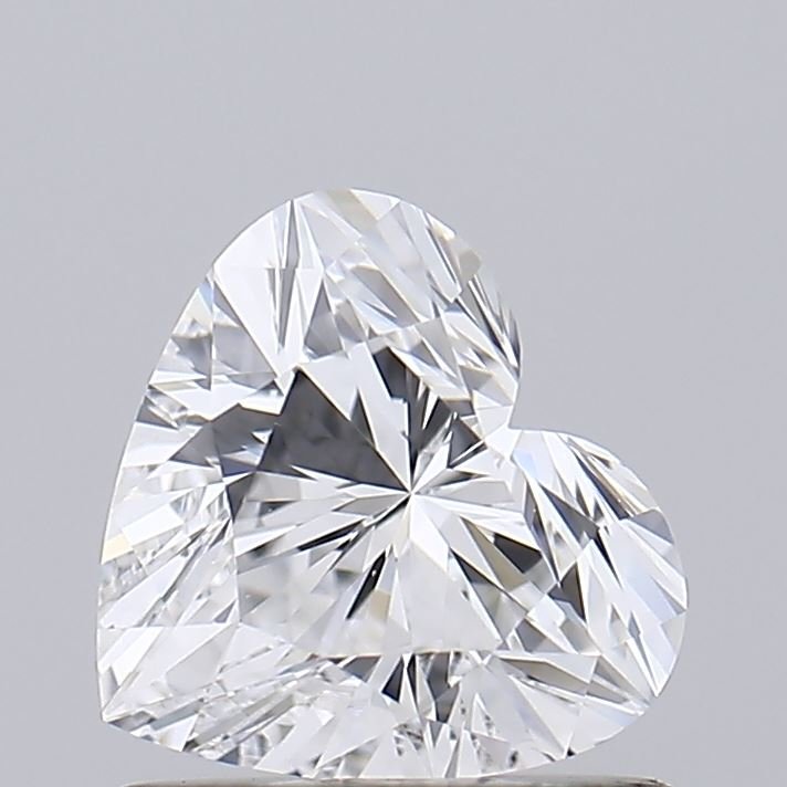 0.85ct D VVS1 Rare Carat Ideal Cut Heart Lab Grown Diamond