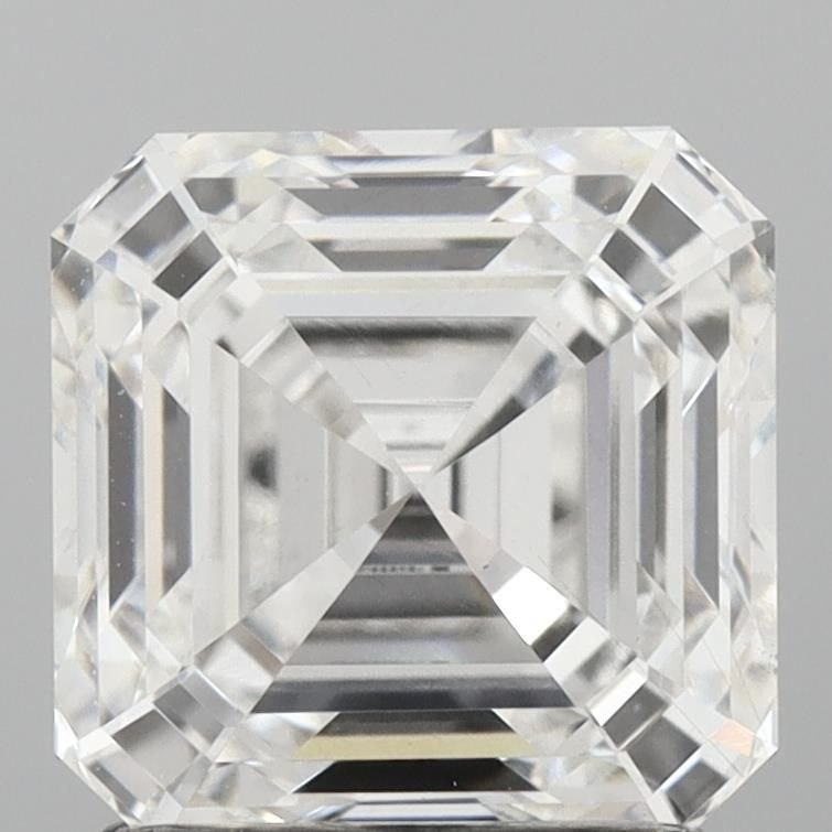 2.08ct E VS1 Rare Carat Ideal Cut Asscher Lab Grown Diamond