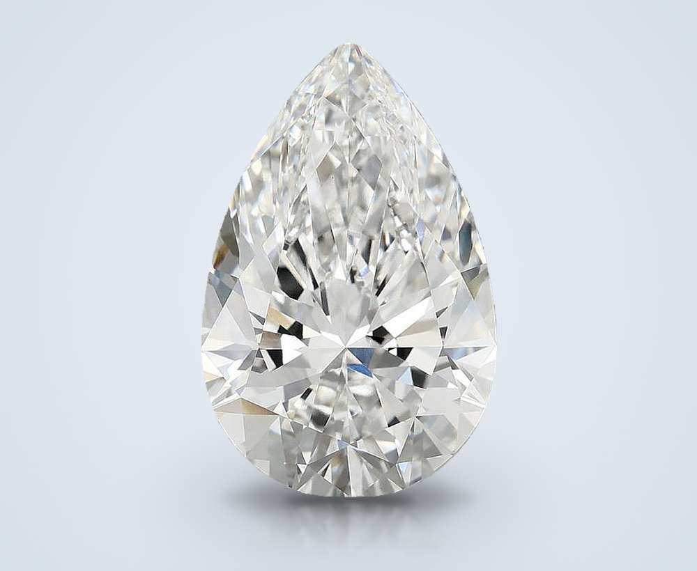 8.69 Carat Pear Lab Diamond