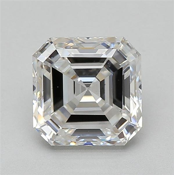 2.57ct E VS1 Excellent Cut Asscher Lab Grown Diamond
