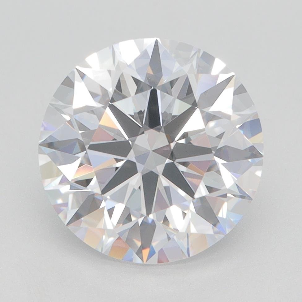 3.40ct D VS1 Rare Carat Ideal Cut Round Lab Grown Diamond