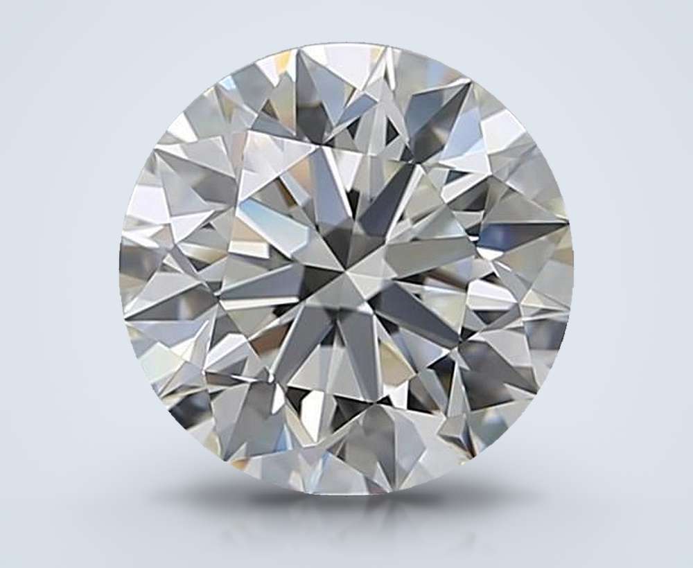 2.80 Carat Round Natural Diamond