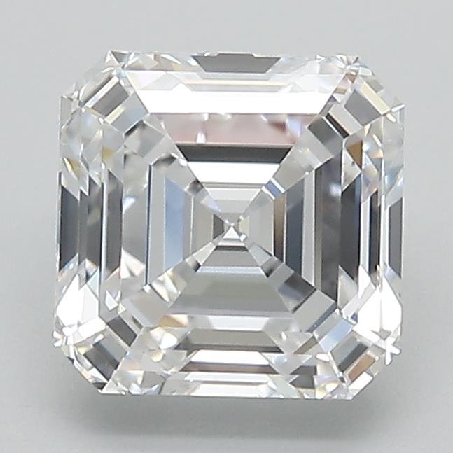 2.10ct D VS1 Rare Carat Ideal Cut Asscher Lab Grown Diamond