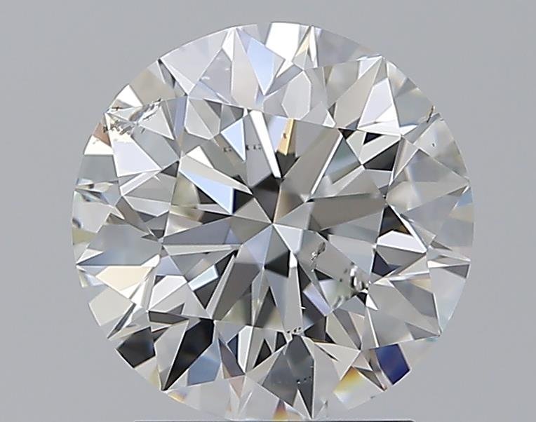 2.21ct G SI2 Rare Carat Ideal Cut Round Diamond