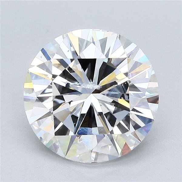 3.56ct G SI2 Very Good Cut Round Diamond