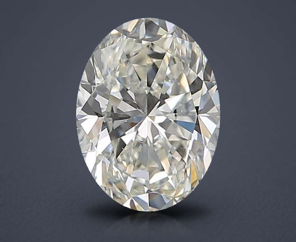0.90 Carat Oval Natural Diamond