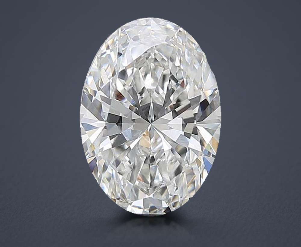 3.22 Carat Oval Lab Diamond