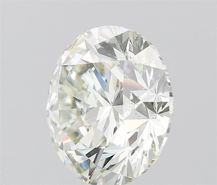 3.02ct J SI1 Rare Carat Ideal Cut Round Diamond