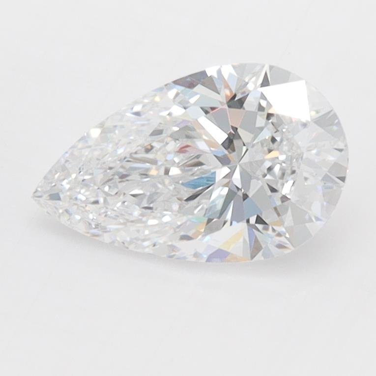 1.01ct D VVS2 Rare Carat Ideal Cut Pear Lab Grown Diamond