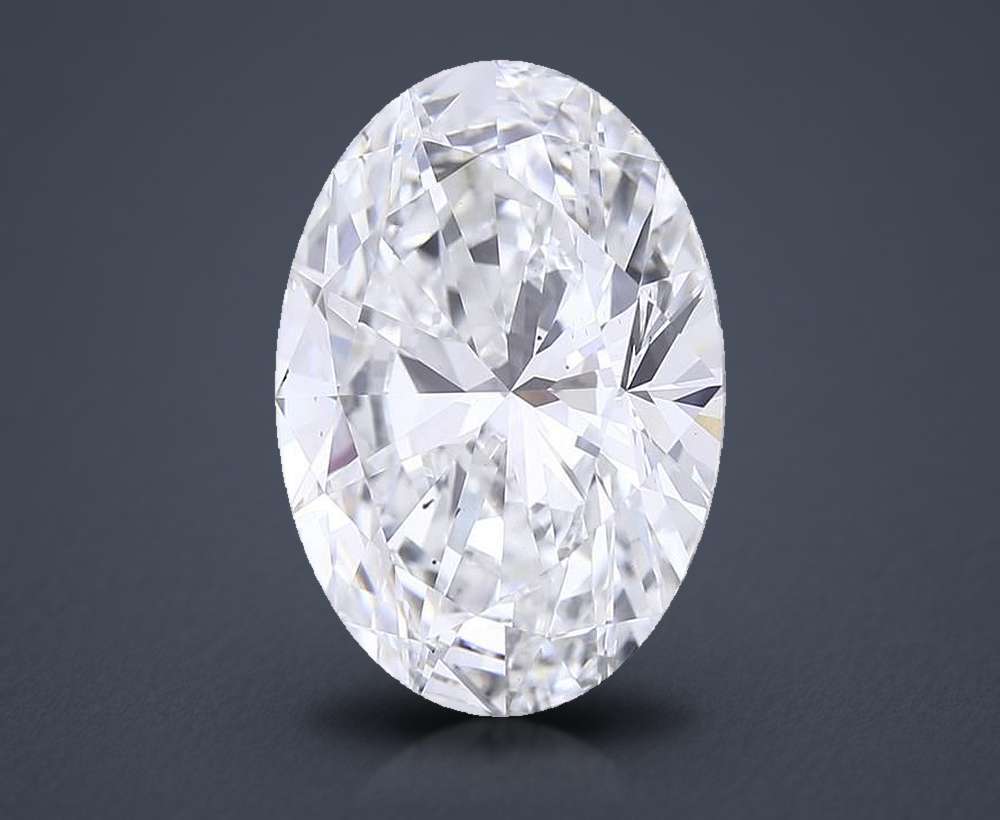 11.53 Carat Oval Lab Diamond