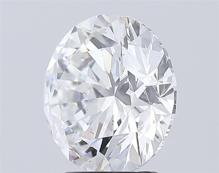 3.40ct F SI1 Rare Carat Ideal Cut Round Lab Grown Diamond