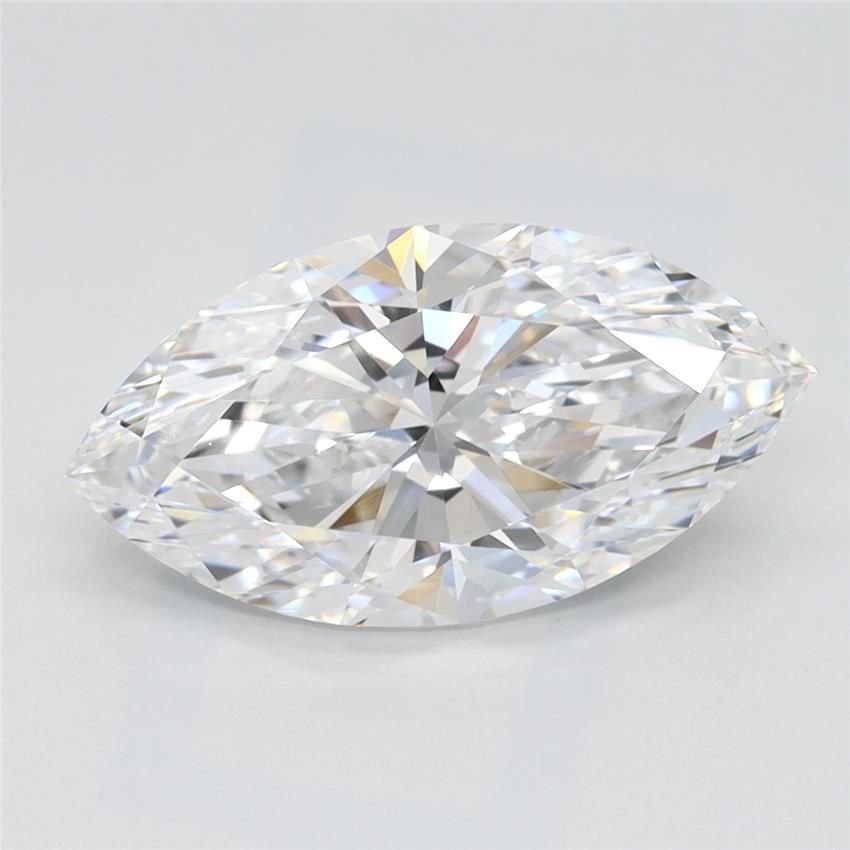 2.02ct D VVS1 Very Good Cut Marquise Lab Grown Diamond