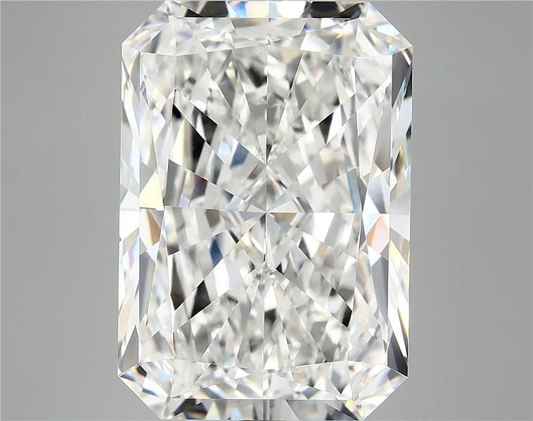 12.47ct F VVS2 Rare Carat Ideal Cut Radiant Lab Grown Diamond