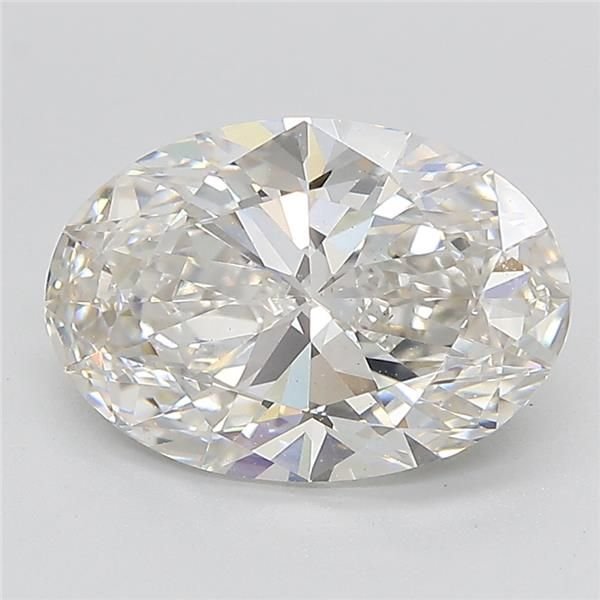 3.10ct G VS1 Rare Carat Ideal Cut Oval Lab Grown Diamond