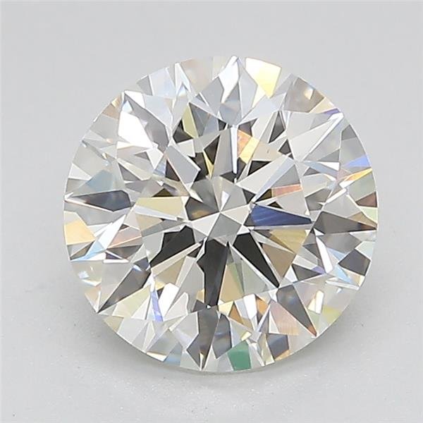 2.22ct F VVS2 Rare Carat Ideal Cut Round Lab Grown Diamond