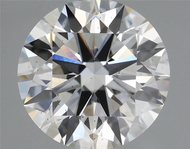 3.29ct G SI1 Rare Carat Ideal Cut Round Lab Grown Diamond