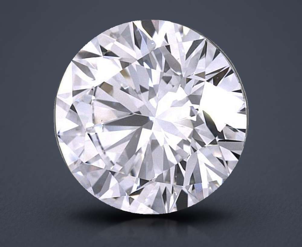 3.72 Carat Round Natural Diamond