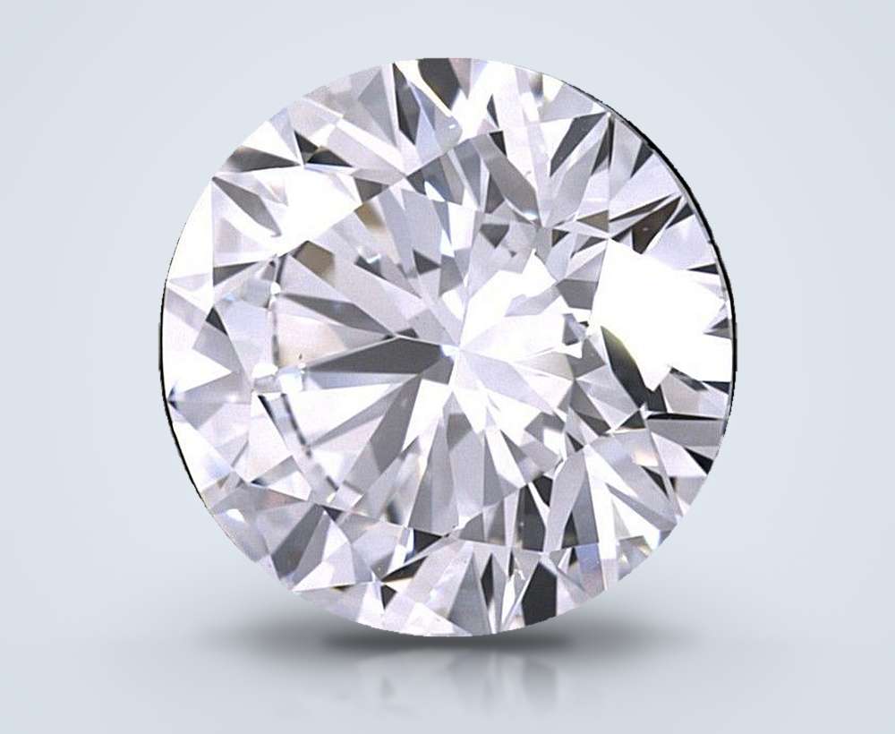 3.72 Carat Round Natural Diamond