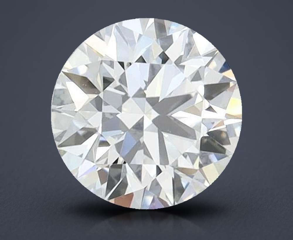 0.67 Carat Round Lab Diamond