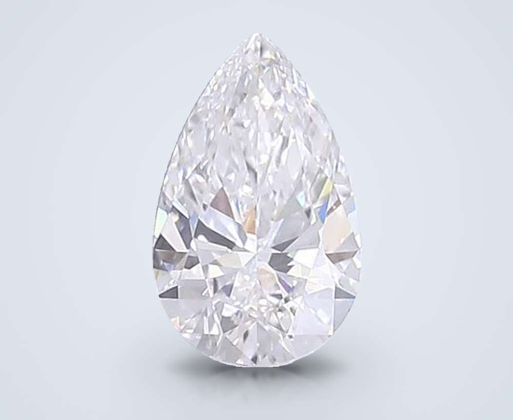 2.30 Carat Pear Lab Diamond