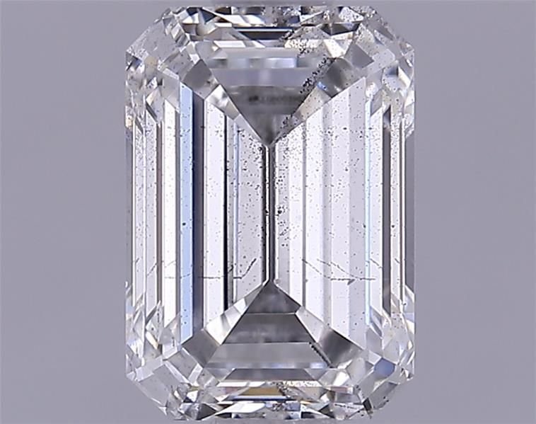 1.16ct F SI2 Rare Carat Ideal Cut Emerald Lab Grown Diamond