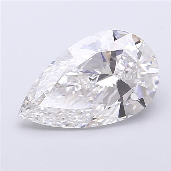2.25ct E VS1 Rare Carat Ideal Cut Pear Lab Grown Diamond
