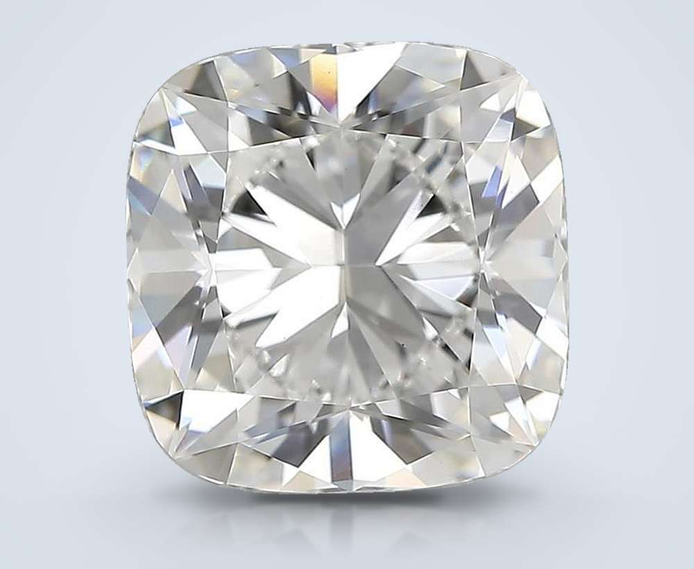 3.85 Carat Cushion Lab Diamond