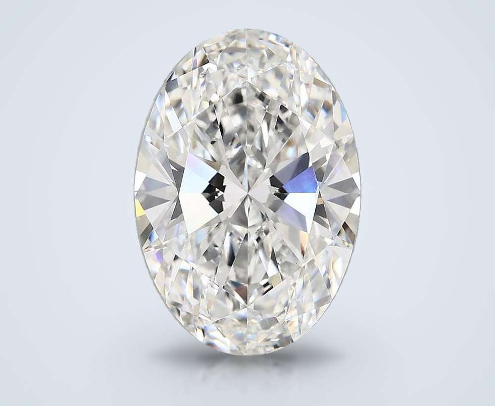 5.90 Carat Oval Lab Diamond
