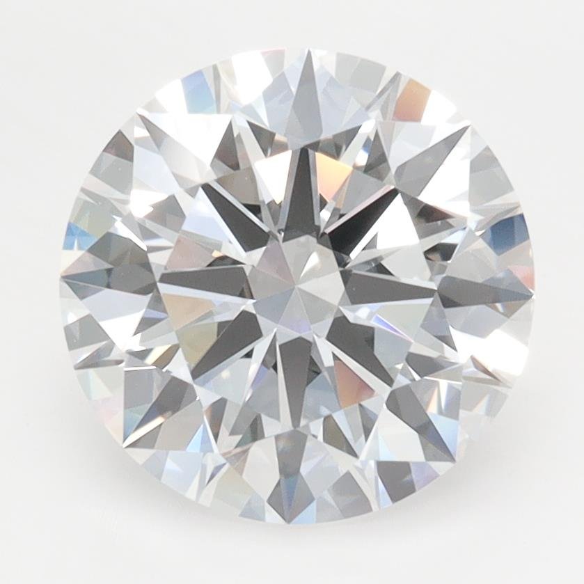 3.04ct D IF Rare Carat Ideal Cut Round Lab Grown Diamond