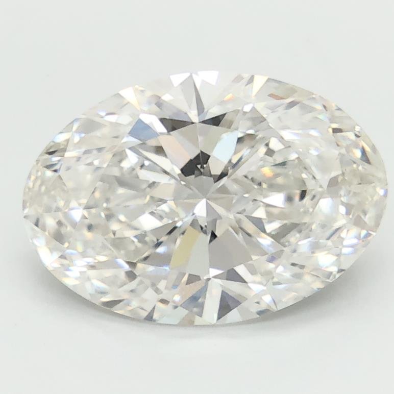 3.00ct G VVS2 Rare Carat Ideal Cut Oval Lab Grown Diamond
