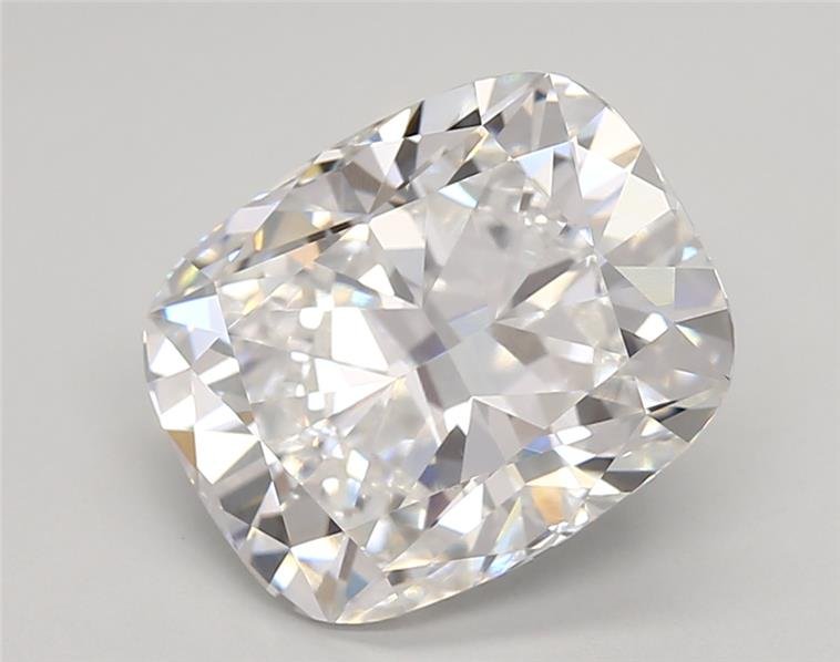 4.07ct E VVS2 Rare Carat Ideal Cut Cushion Lab Grown Diamond