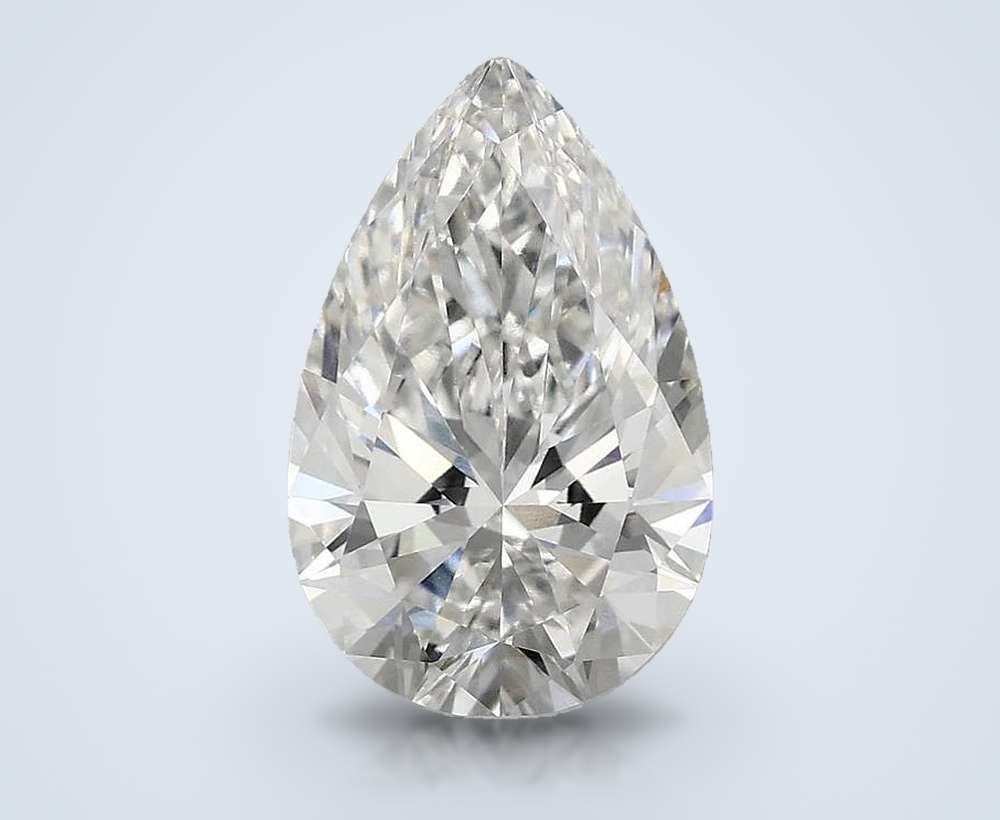 3.76 Carat Pear Lab Diamond
