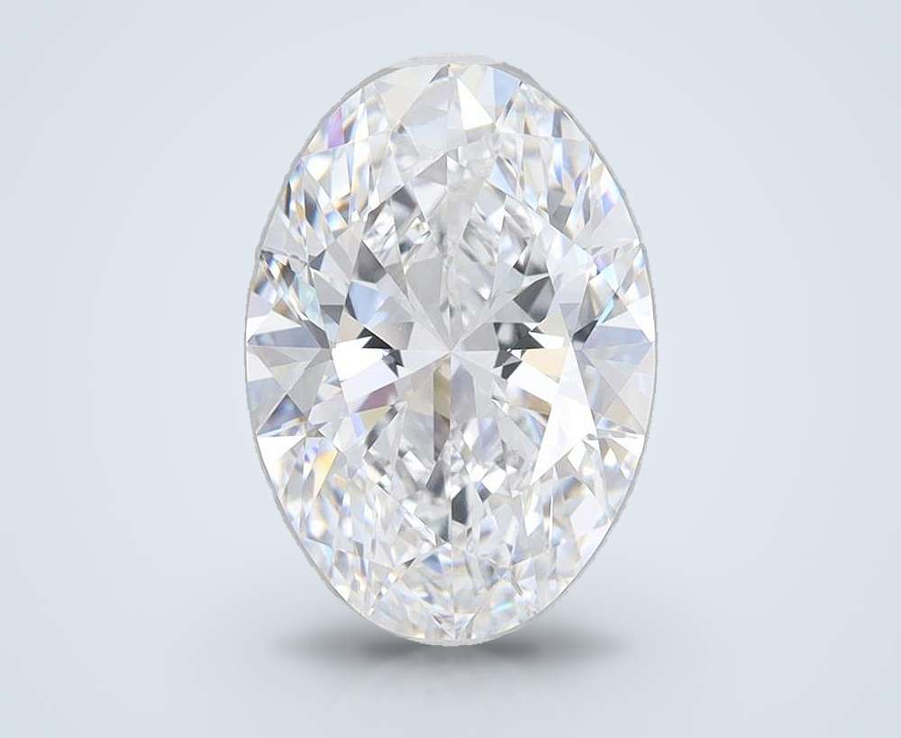 3.98 Carat Oval Lab Diamond