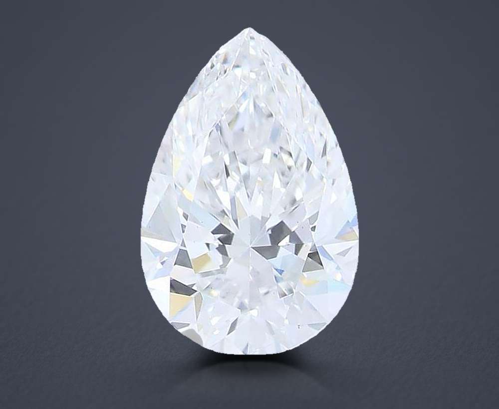1.53 Carat Pear Lab Diamond