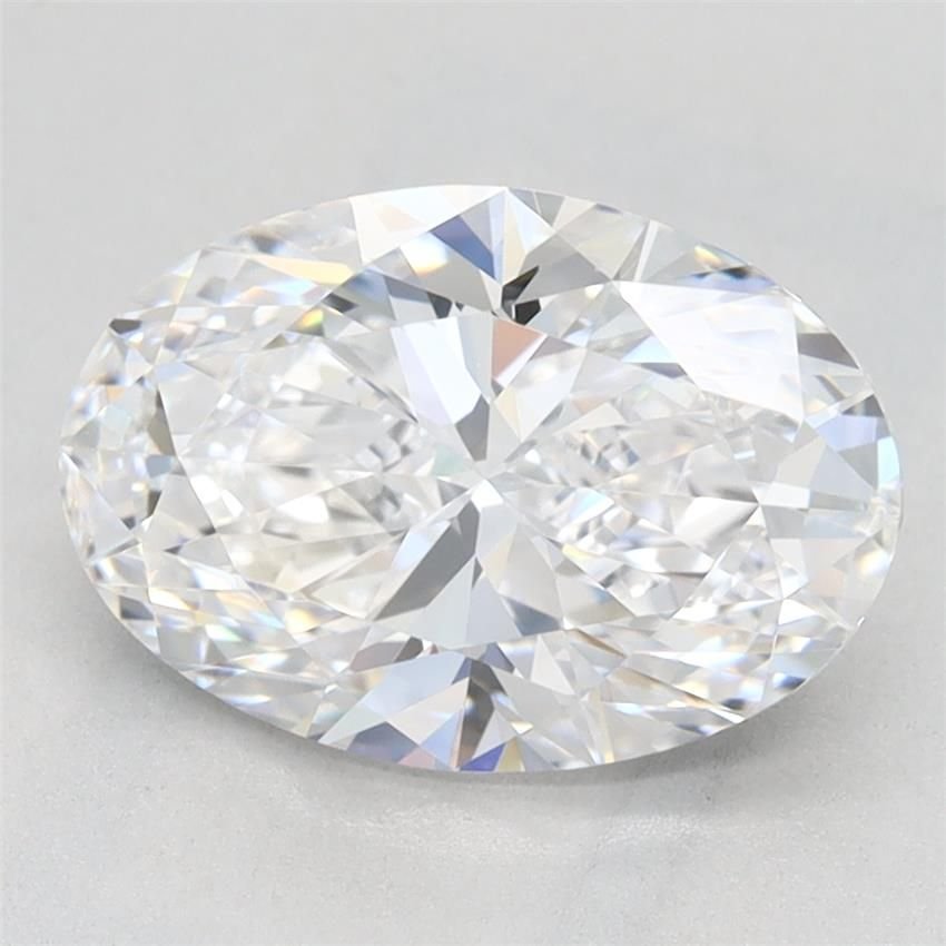 2.11ct D VVS1 Very Good Cut Oval Lab Grown Diamond